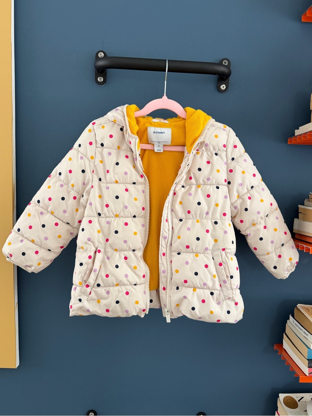 Old Navy winter puff jacket kids 4T